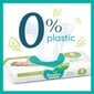 Drėgnos servetėlės Pampers Sensitive Plastic Free, 24 x 52 vnt. цена и информация | Drėgnos servetėlės, paklotai | pigu.lt