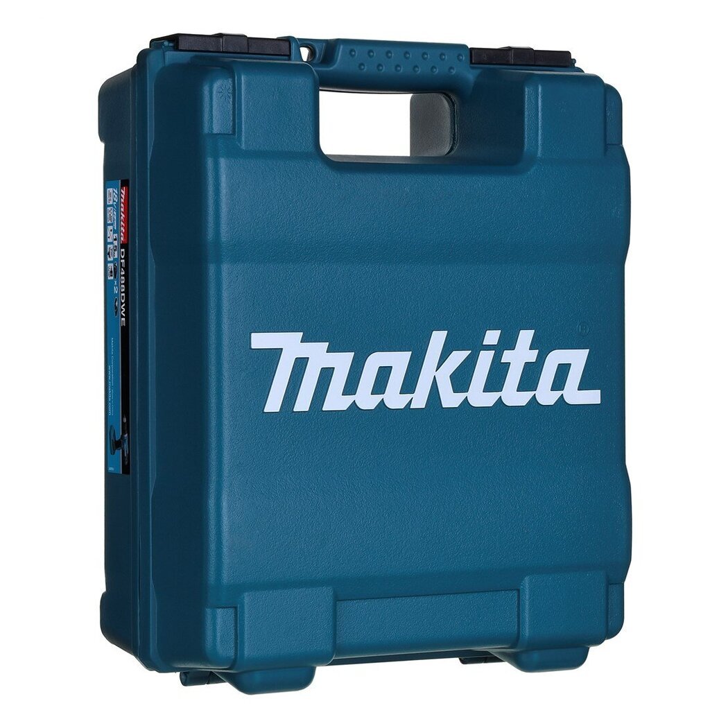 Akumuliatoriniai gręžtuvas Makita DF488DWE цена и информация | Suktuvai, gręžtuvai | pigu.lt