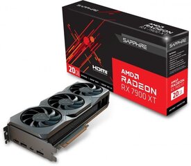 Sapphire AMD Radeon RX 7900 XT 20G GDDR6 (21323-01-20G) kaina ir informacija | Vaizdo plokštės (GPU) | pigu.lt
