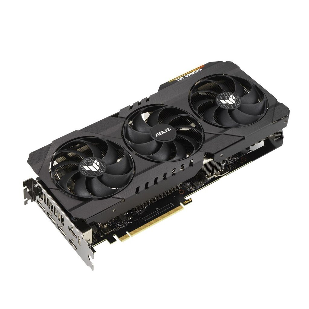 Asus TUF GeForce RTX 3070 Ti OC V2 LHR 8GB GDDR6 kaina ir informacija | Vaizdo plokštės (GPU) | pigu.lt