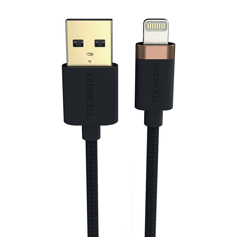 Duracell, USB-C-Lightning, 0.3 m kaina ir informacija | Laidai telefonams | pigu.lt