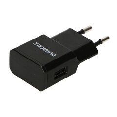 Duracell Wall Charger USB, 2.1A (black) цена и информация | Зарядные устройства для телефонов | pigu.lt