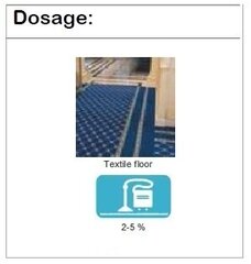 Aquagen kilimų šampūnas plaunamiems siurbliams, 5 kg, 4 vnt. kaina ir informacija | Valikliai | pigu.lt