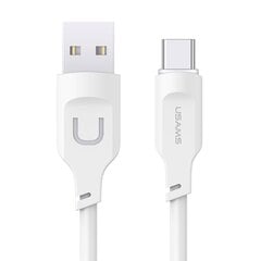 Кабель для быстрой зарядки и передачи данных USAMS Lithe Series 6A USB to type-C цена и информация | Кабели для телефонов | pigu.lt