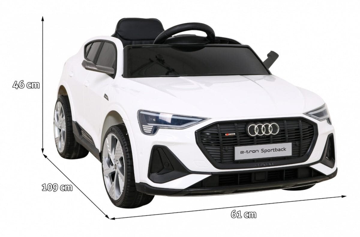 Vienvietis elektromobilis Audi E-Tron Sportback kaina ir informacija | Elektromobiliai vaikams | pigu.lt