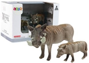 Комплект из 2 фигурок, африканский вороной жеребец с теленком цена и информация | Игрушки для мальчиков | pigu.lt