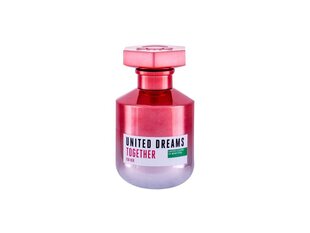 Tualetinis vanduo Benetton United Dreams Together EDT moterims, 80 ml kaina ir informacija | Kvepalai moterims | pigu.lt