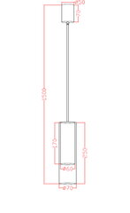 Light Prestige pakabinamas šviestuvas Manacor 1, baltas цена и информация | Подвесной светильник | pigu.lt