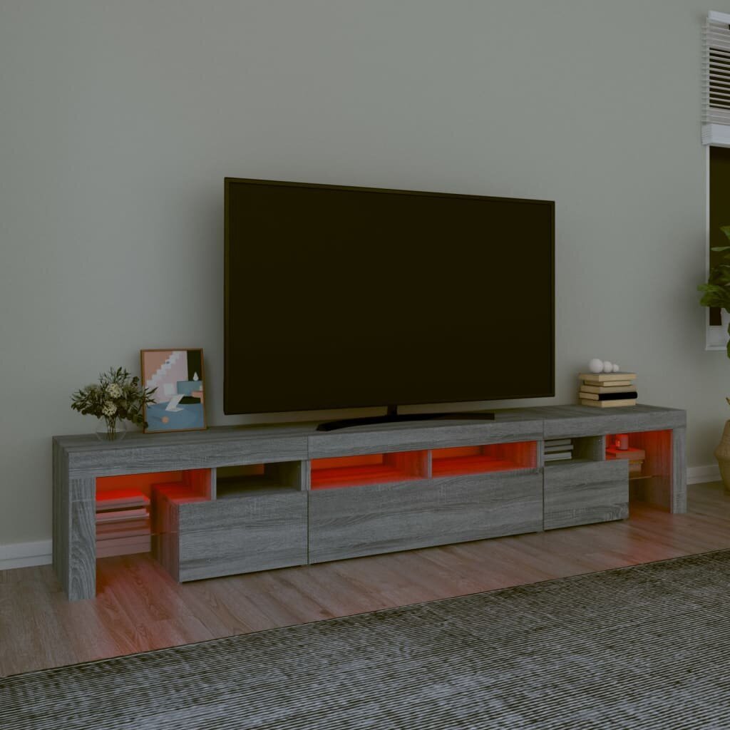 Televizoriaus staliukas vidaXL 230x36,5x40cm kaina ir informacija | TV staliukai | pigu.lt