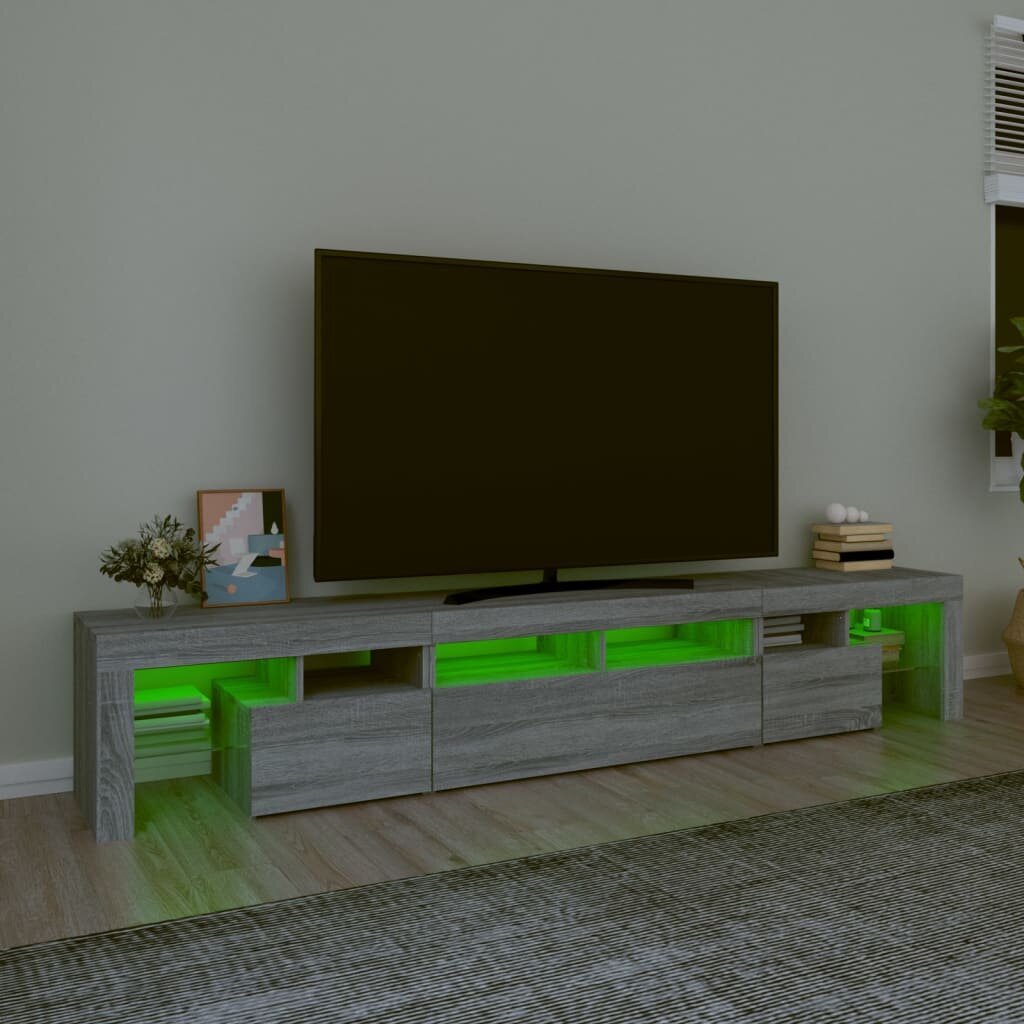 Televizoriaus staliukas vidaXL 230x36,5x40cm kaina ir informacija | TV staliukai | pigu.lt