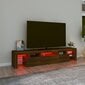 Televizoriaus staliukas vidaXL 200x36,5x40cm kaina ir informacija | TV staliukai | pigu.lt