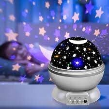 Naktinė lempa vaikams su žvaigždėmis kaina ir informacija | Vaikiški šviestuvai | pigu.lt