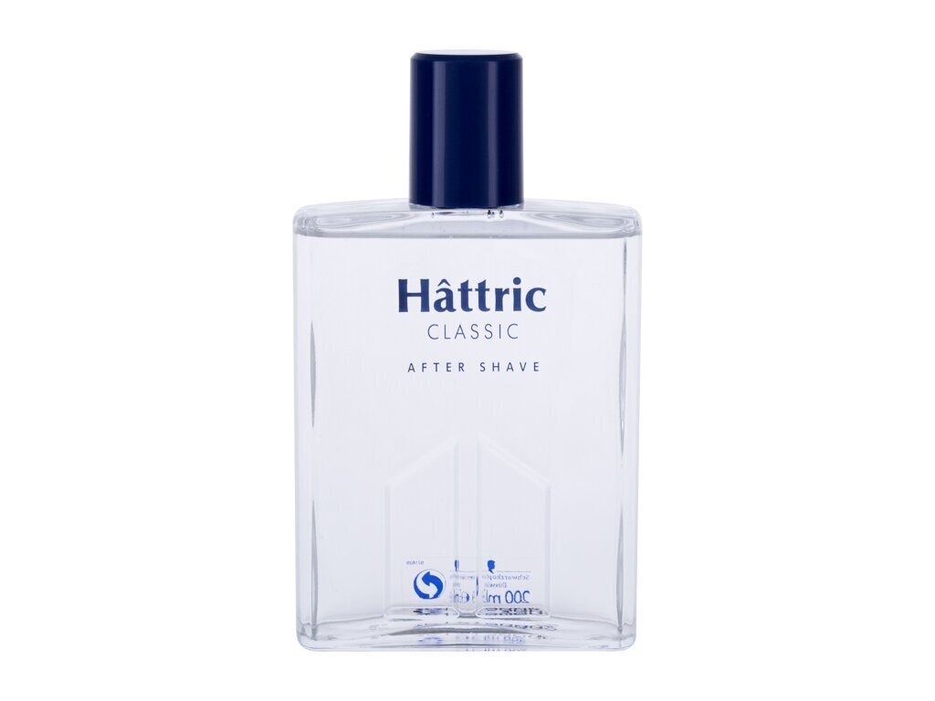 Vanduo po skutimosi Hattric Classic Aftershave Water, 200 ml kaina ir informacija | Skutimosi priemonės ir kosmetika | pigu.lt