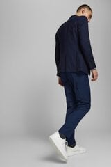 Jack&Jones vyriškos klasikinės kelnės 12199893DARKNAVY kaina ir informacija | Vyriškos kelnės | pigu.lt