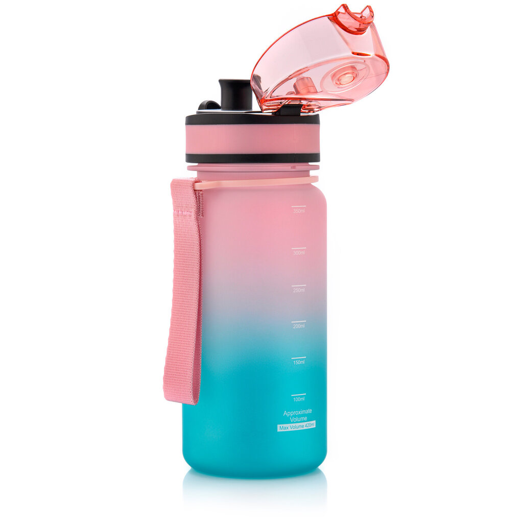 Gertuvė Meteor sports 350ml pink kaina ir informacija | Gertuvės | pigu.lt