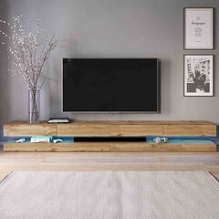 ТВ столик Hakano Fortis, коричневый цвет цена и информация | Тумбы под телевизор | pigu.lt