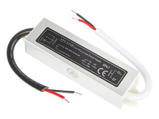 Maitinimo šaltinis LED juostoms - 12V 1.25A 15W цена и информация | Источник питания | pigu.lt