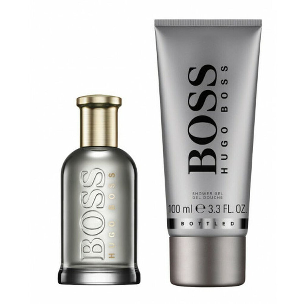Rinkinys Hugo Boss-boss Boss Bottled vyrams: kvapusis vanduo EDP, 50 ml + dušo želė, 100 ml kaina ir informacija | Kvepalai vyrams | pigu.lt