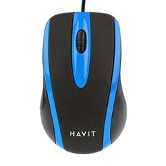 Havit MS753 universal mouse (black&blue) цена и информация | Мыши | pigu.lt