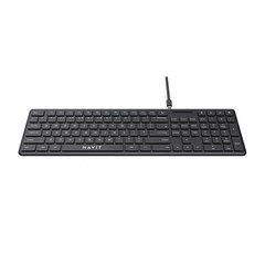 Havit KB252 keyboard (black) цена и информация | Клавиатуры | pigu.lt