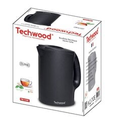 Techwood electric kettle TB-1106 (black) цена и информация | Электрочайники | pigu.lt