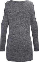 Женская блузка OUGES, серая цена и информация | Женские блузки, рубашки | pigu.lt