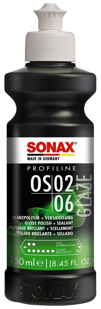 SONAX PROFILINE poliravimo pasta OS 02-06, 250ml kaina ir informacija | Autochemija | pigu.lt