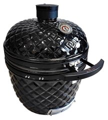 Evolve Prime Series kamado kepsninė, The Beauty FULL su juodos medienos lentynėlėmis, 60 cm цена и информация | Грили | pigu.lt