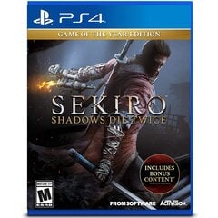 Sekiro Shadows Die Twice Game of the Year Edition PS4 цена и информация | Компьютерные игры | pigu.lt