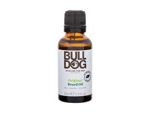 Barzdos aliejus Bulldog Original Beard Oil, 30 ml kaina ir informacija | Skutimosi priemonės ir kosmetika | pigu.lt