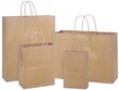 Popierinis maišelis su rankenėlėmis, 305x170x340mm, 90gsm, 17.5L, rudos sp. цена и информация | Sąsiuviniai ir popieriaus prekės | pigu.lt