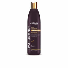 Šampūnas Kativa Hyaluronic Coenzyme Q10 Keratin, 550 ml kaina ir informacija | Šampūnai | pigu.lt