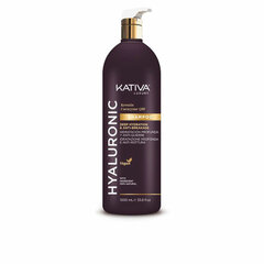 Šampūnas Kativa Hyaluronic Coenzyme Q10 Keratin, 1000 ml kaina ir informacija | Šampūnai | pigu.lt