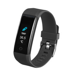 Celly Buddhy HR Thermo Black kaina ir informacija | Išmaniosios apyrankės (fitness tracker) | pigu.lt