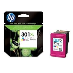 Картридж для принтера HP 301 XL (CH564EE), триколор цена и информация | Картриджи для струйных принтеров | pigu.lt