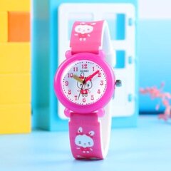 Laikrodis mergaitėms 1621RT, rožinis kaina ir informacija | Aksesuarai vaikams | pigu.lt