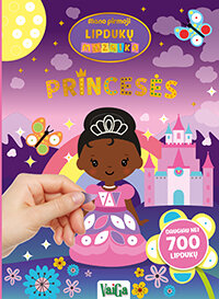 Mano pirmoji lipdukų mozaika. Princesės kaina ir informacija | Spalvinimo knygelės | pigu.lt