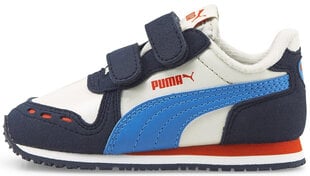 Детские кеды Puma Cabana Racer Sl V Inf Nimbus White Blue Red 351980 93 351980 93/9K цена и информация | Детская спортивная обувь | pigu.lt