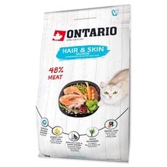 Sausas maistas suaugusioms katėms OntarioCat Hair&Skin, 2 kg kaina ir informacija | Ontario Gyvūnų prekės | pigu.lt