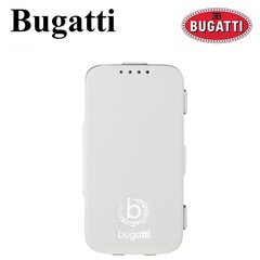 Чехол-книжка Bugatti Geneva BUGBFCG900WH для Samsung Galaxy S5 (G900) цена и информация | Чехлы для телефонов | pigu.lt