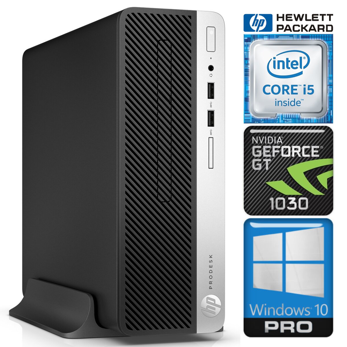 Kompiuteris HP 400 G5 SFF i5-8500 8GB 480SSD GT1030 2GB WIN10Pro kaina |  pigu.lt