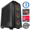 Стационарный компьютер INTOP Ryzen 5 5500 32GB 500SSD M.2 NVME RX580 8GB no-OS