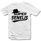 Marškinėliai "Super SENELIS" цена и информация | Originalūs marškinėliai | pigu.lt