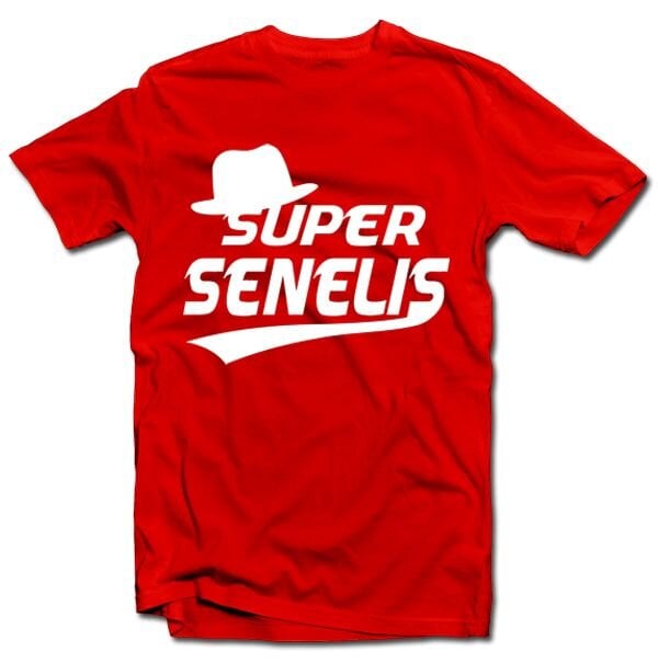 Marškinėliai "Super SENELIS" kaina ir informacija | Originalūs marškinėliai | pigu.lt