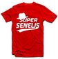 Marškinėliai "Super SENELIS" kaina ir informacija | Originalūs marškinėliai | pigu.lt