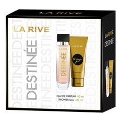 Rinkinys La Rive Destinée moterims: kvapusis vanduo EDP, 90 ml + dušo želė, 100 ml kaina ir informacija | Kvepalai moterims | pigu.lt