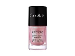 Nagų lakas Gabriella Salvete Cocktails Longlasting Strawberry Margarita, 11ml цена и информация | Лаки, укрепители для ногтей | pigu.lt