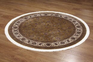 Kilimas Qum 2008G Gold-Cream Round 240x240 cm kaina ir informacija | Kilimai | pigu.lt