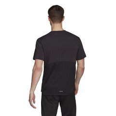 Maškinėliai vyrams Adidas, juodi kaina ir informacija | Vyriški marškinėliai | pigu.lt