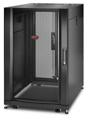 APC NETSHELTER SX 18U SERVER RACK ENCLOSURE 600MM X 900MM W/ SIDES BLACK цена и информация | Аксессуары для компонентов | pigu.lt